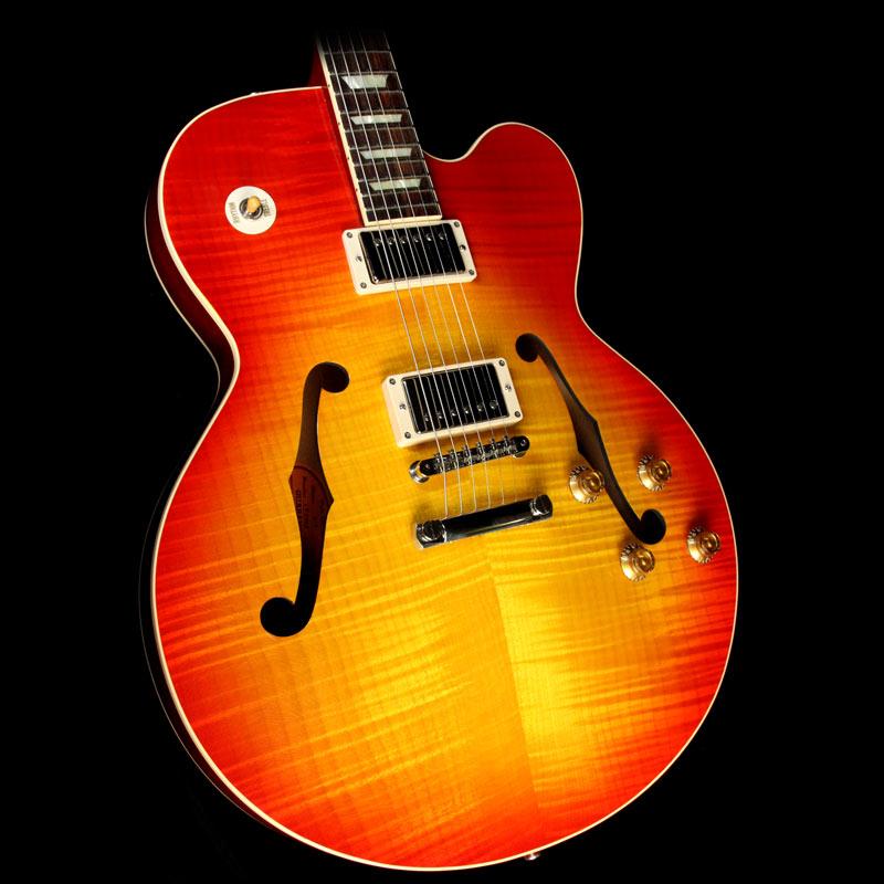 Used 2015 Gibson Custom Shop L-9 Archtop Electric Guitar Heritage Cherry Sunburst — 1