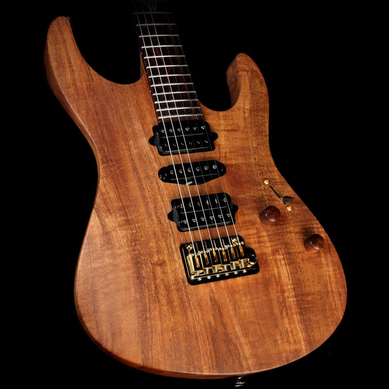 Suhr Modern Figured Koa Electric Guitar Natural Oil — 1