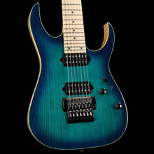 Ibanez RG Prestige RG752AHM Nebula Green Burst