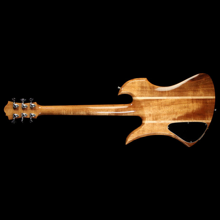 Used 1979 BC Rich Mockingbird Deluxe Electric Guitar Natural Koa