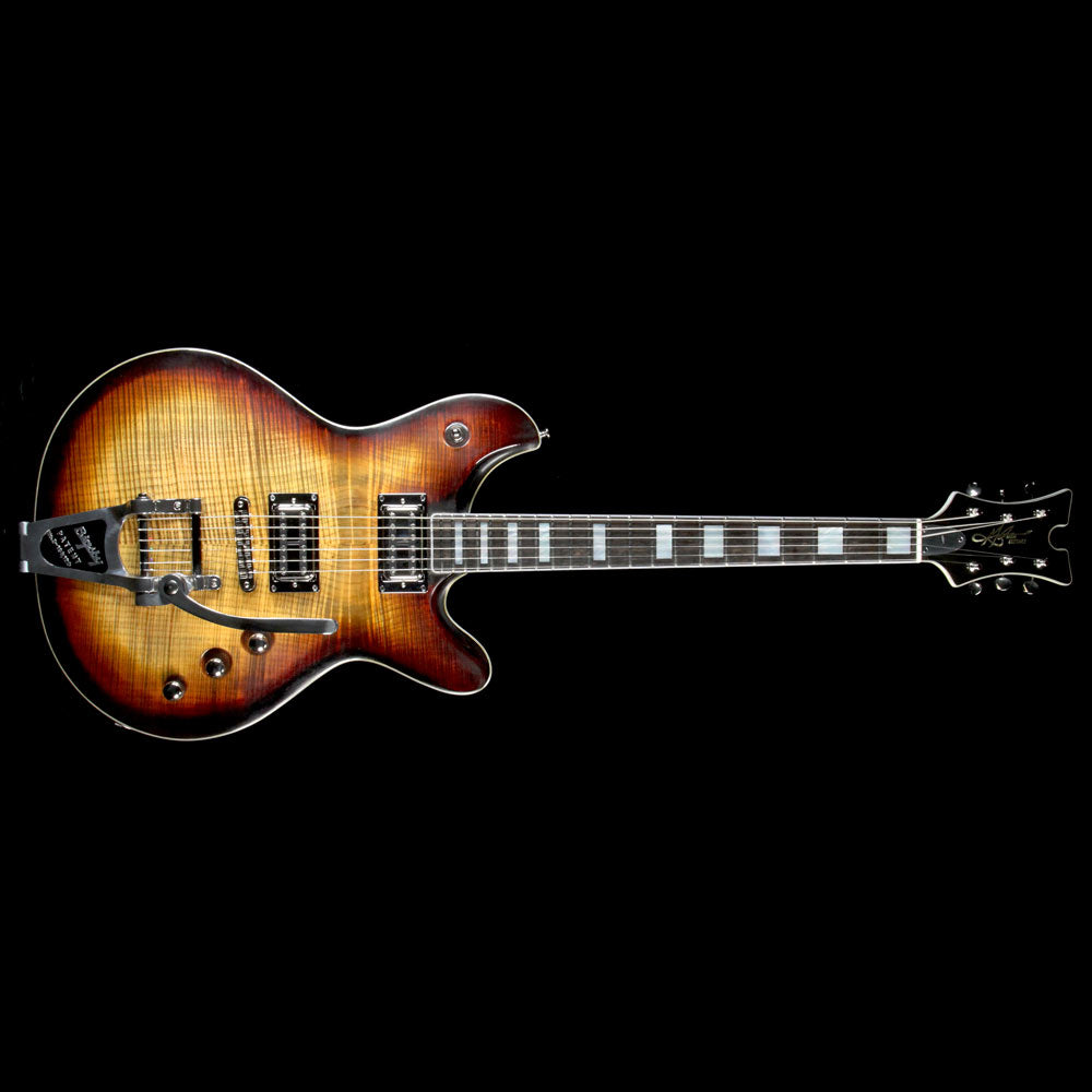 McSwain Vintage SM-2 Electric Guitar Sunburst — 2