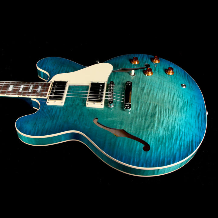 Gibson Memphis ES-335 Figured Aquamarine