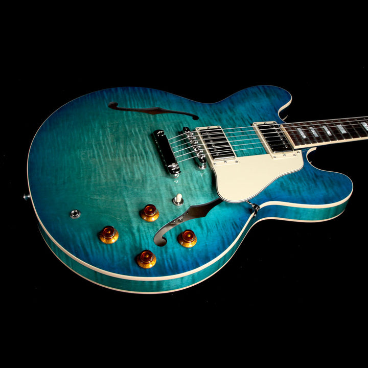 Gibson Memphis ES-335 Figured Aquamarine