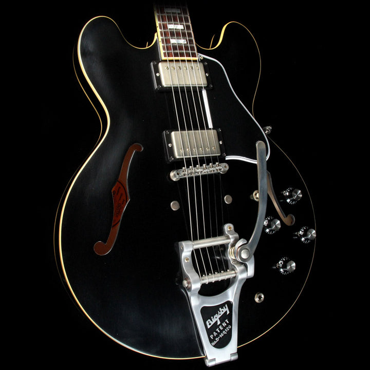 Gibson Limited Edition Memphis ES-335 Anchor Stud Bigsby VOS Antique Ebony