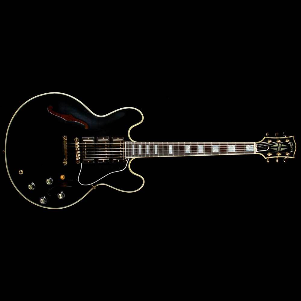 Gibson Limited Edition Memphis ES-355 Black Beauty Ebony — 2