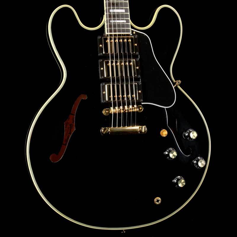 Gibson Limited Edition Memphis ES-355 Black Beauty Ebony — 1