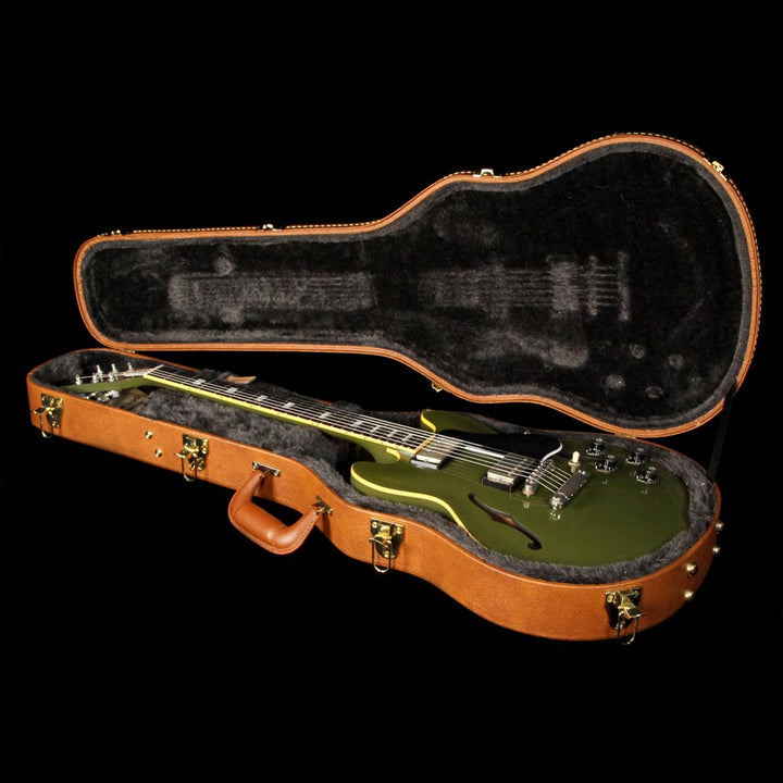 Gibson Memphis Limited Edition ES-339 VOS Electric Guitar Drab Green