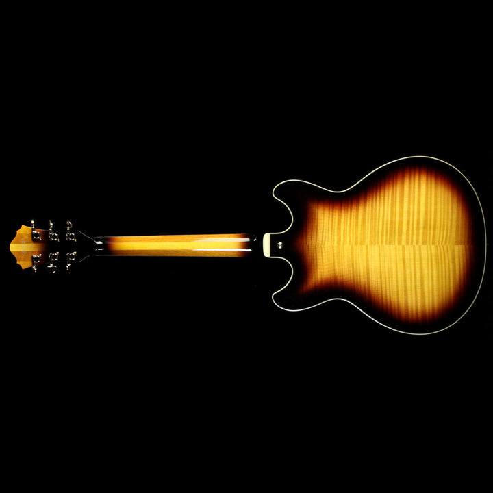 Used 2013 Ibanez AS153 Artstar Electric Guitar Antique Yellow Sunburst