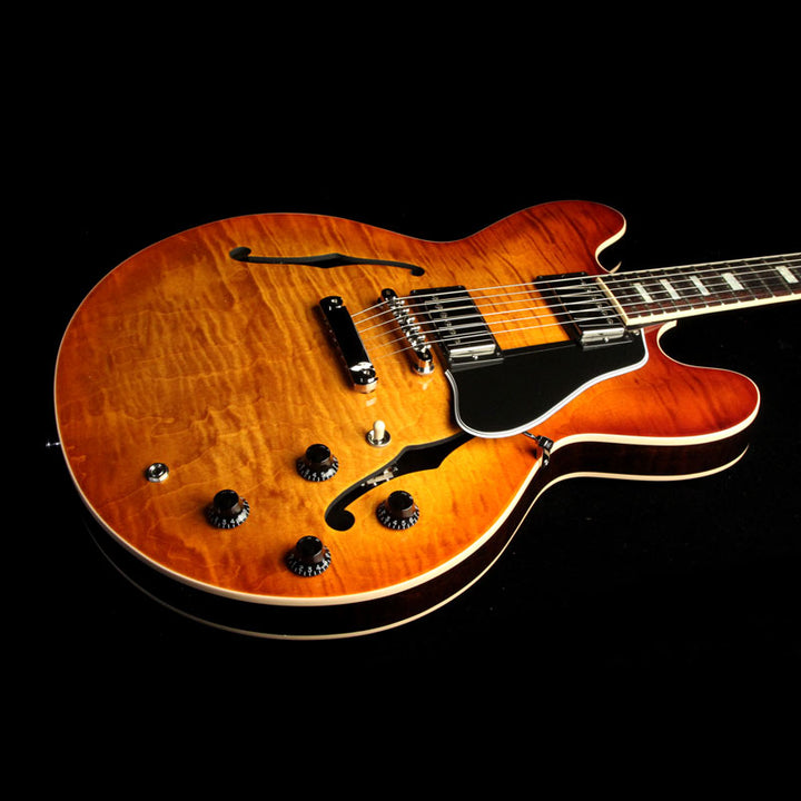 Gibson Memphis ES-335 Reissue Electric Guitar Figured Top Faded Lightburst