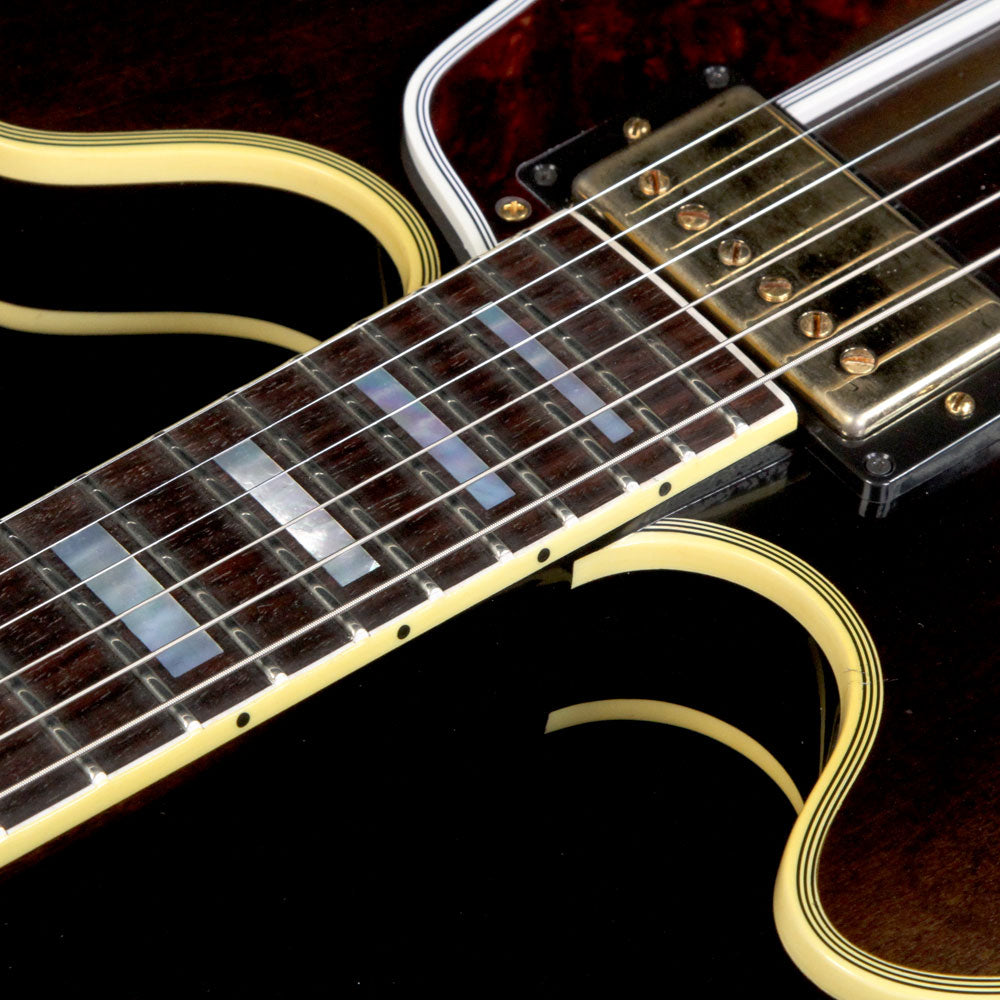 Gibson Memphis Limited Edition ES-355 VOS w/ Maestro Electric Guitar Antique Walnut — 5
