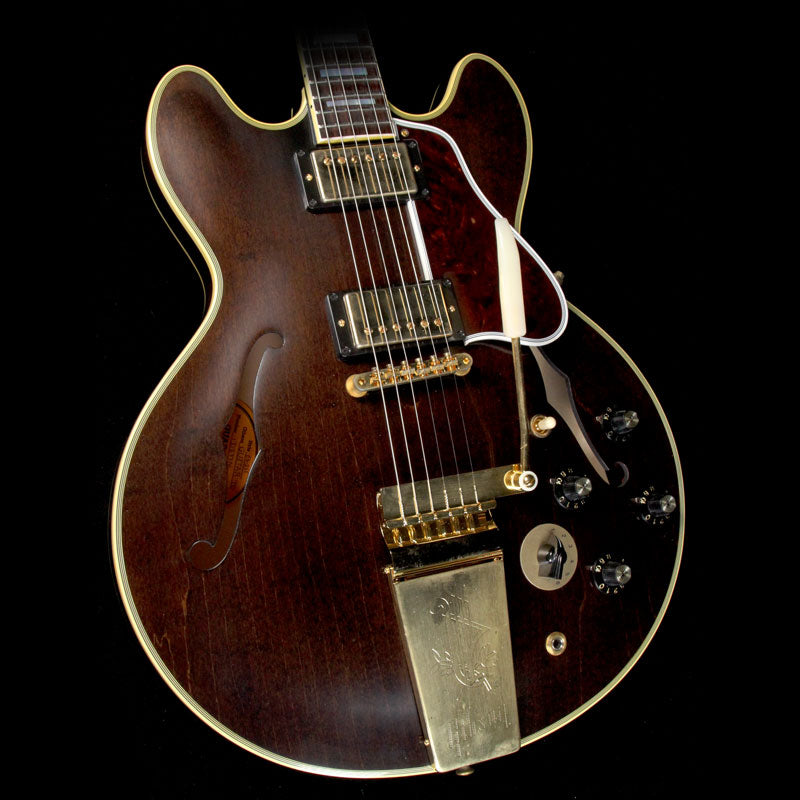 Gibson Memphis Limited Edition ES-355 VOS w/ Maestro Electric Guitar Antique Walnut — 1