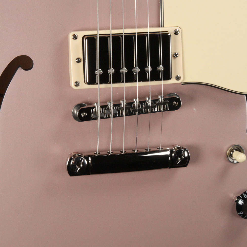 Gibson Memphis ES-335 Big Block Retro Wood Rose Metallic Limited Edition — 4
