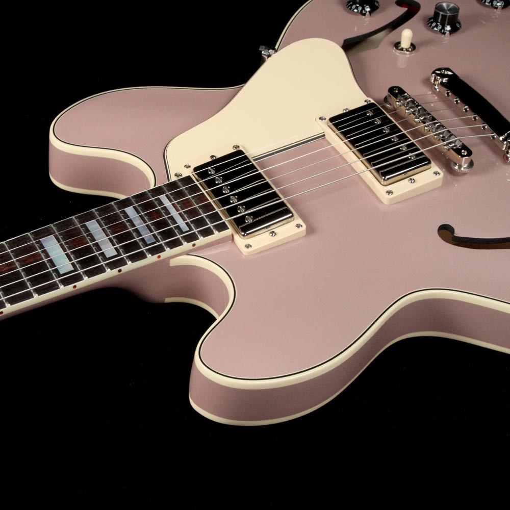 Gibson Memphis ES-335 Big Block Retro Wood Rose Metallic Limited Edition — 5