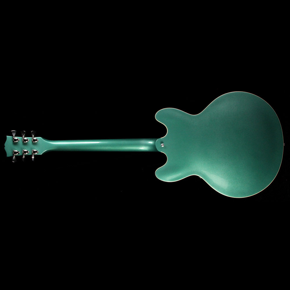 Gibson Memphis Limited Edition ES-335 Big Block Retro Emerald Green Metallic — 3