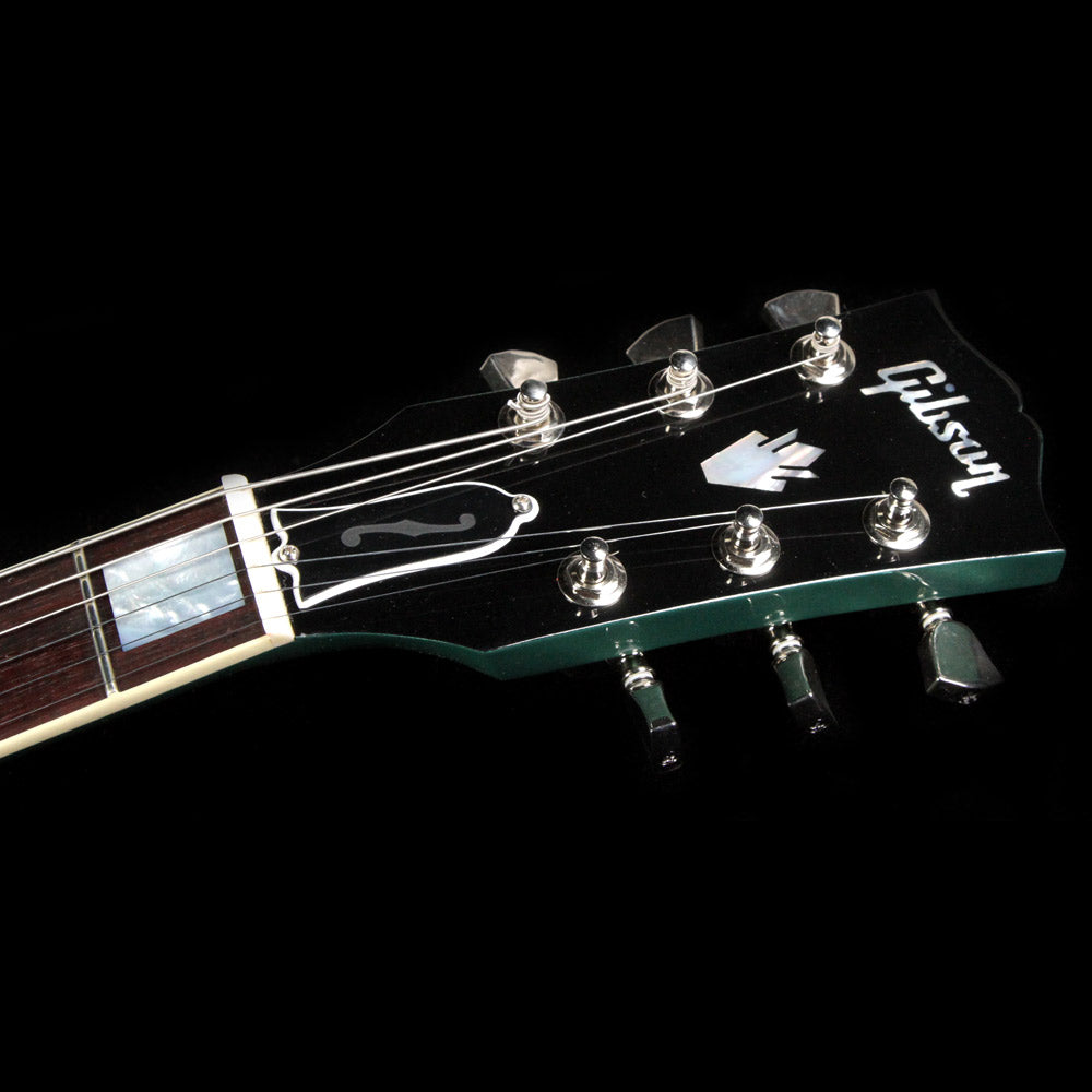 Gibson Memphis Limited Edition ES-335 Big Block Retro Emerald Green Metallic — 7