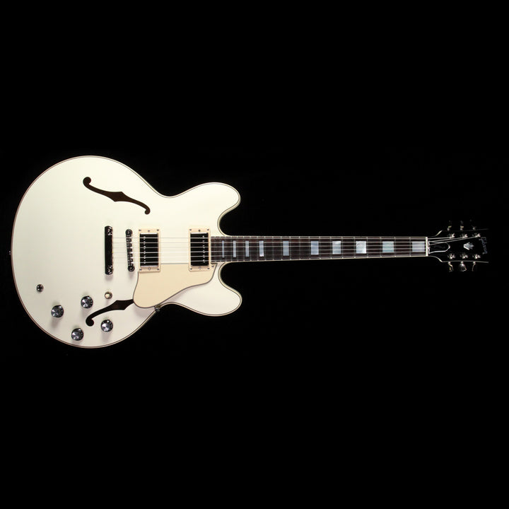 Gibson Memphis Limited Edition ES-335 Big Block Retro Electric Guitar Classic White