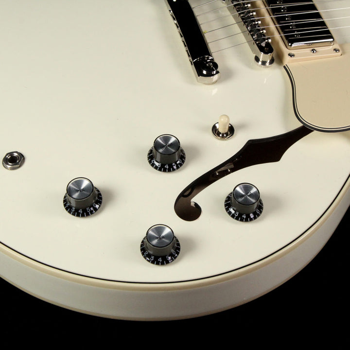 Gibson Memphis Limited Edition ES-335 Big Block Retro Electric Guitar Classic White