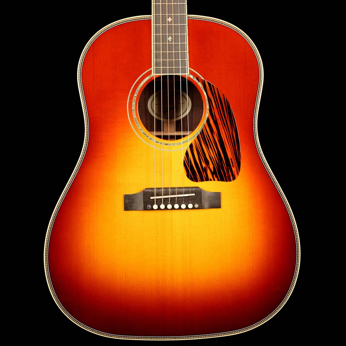 Gibson J-45 Rosewood Custom Acoustic-Electric Vintage Sunburst 2018 — 1
