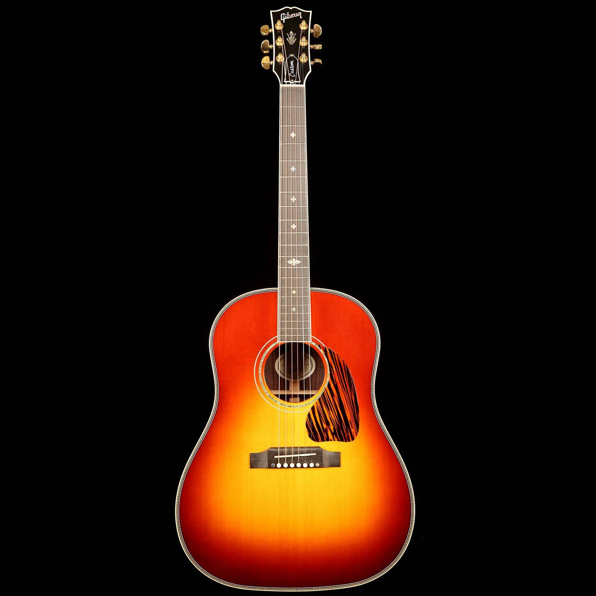 Gibson J-45 Rosewood Custom Acoustic-Electric Vintage Sunburst 2018 — 2