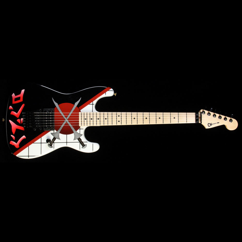 Used 2010 Charvel Custom Shop Warren DeMartini San Dimas Guitar Crossed Swords — 2