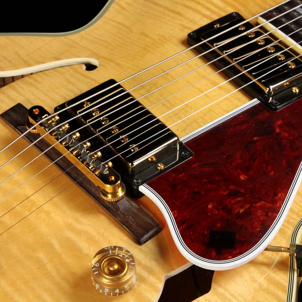 Gibson Memphis ES-275 Custom Electric Guitar Dark Vintage Natural — 7