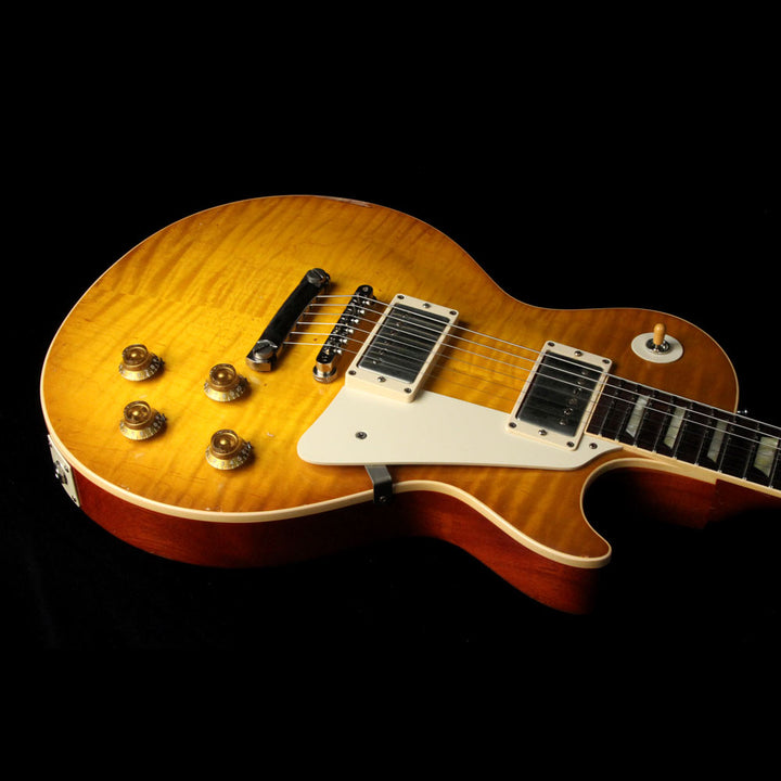 Used 2011 Gibson Custom Shop Collectors Choice #2 Goldie 1959 Les Paul Electric Guitar Aged Green Lemon Burst