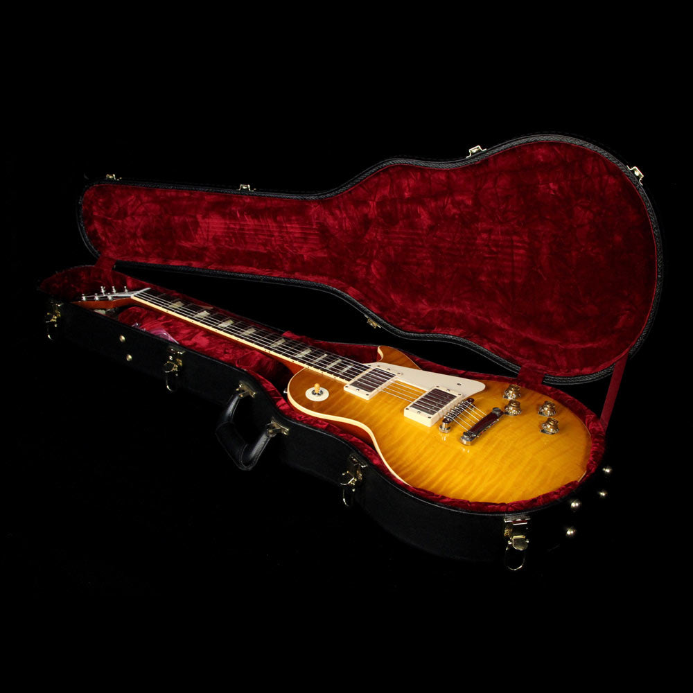 Used 2011 Gibson Custom Shop Collectors Choice #2 Goldie 1959 Les Paul Electric Guitar Aged Green Lemon Burst — 7
