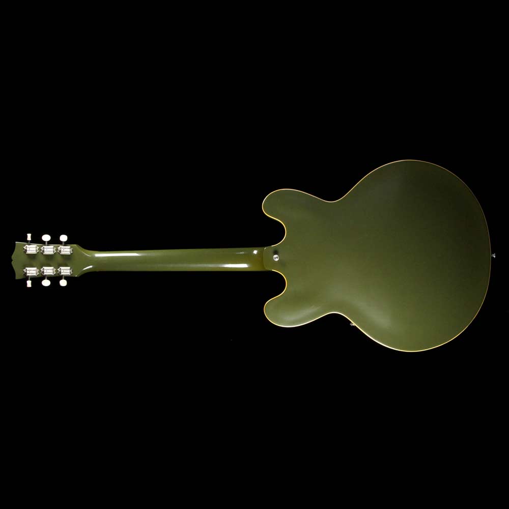 Gibson Memphis ES-330 Limited Edition VOS Olive Drab Green — 3