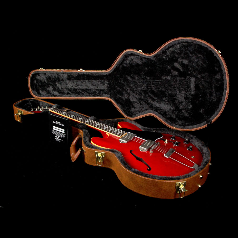 Gibson 2018 Memphis Limited Edition ES-330 VOS Electric Guitar Dark Cherry — 8