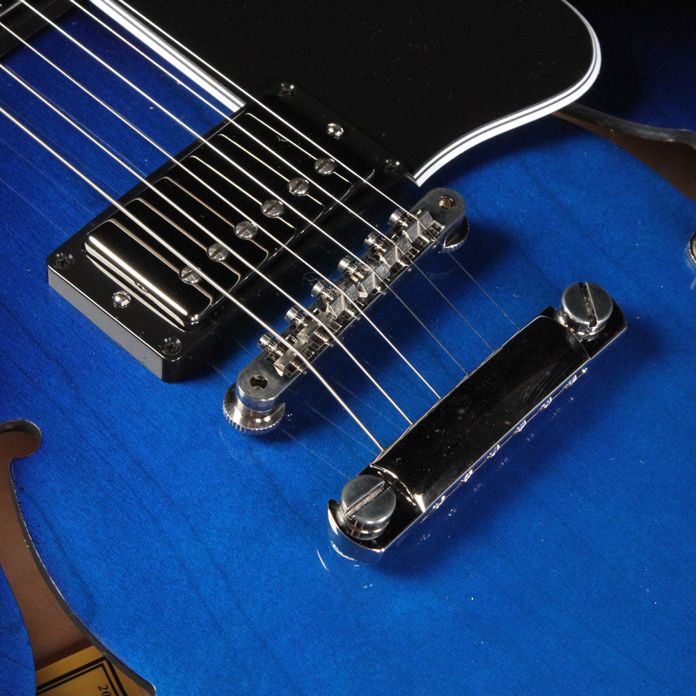 Gibson Memphis ES-335 Dot Electric Guitar Blues Burst — 6