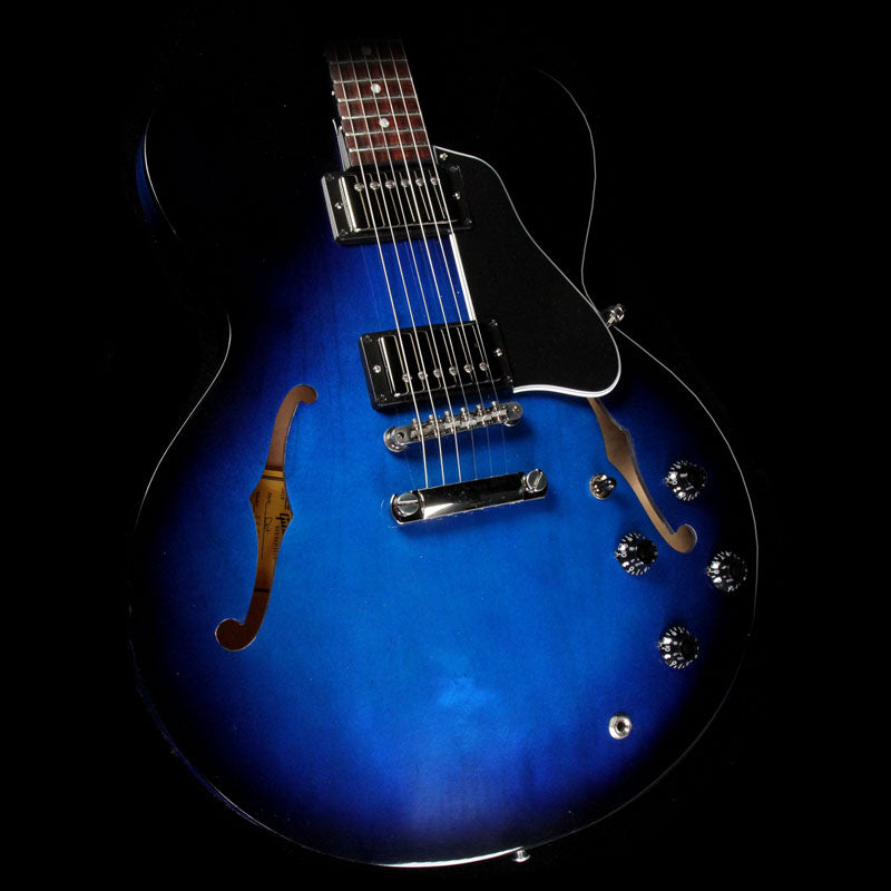 Gibson Memphis ES-335 Dot Electric Guitar Blues Burst — 1
