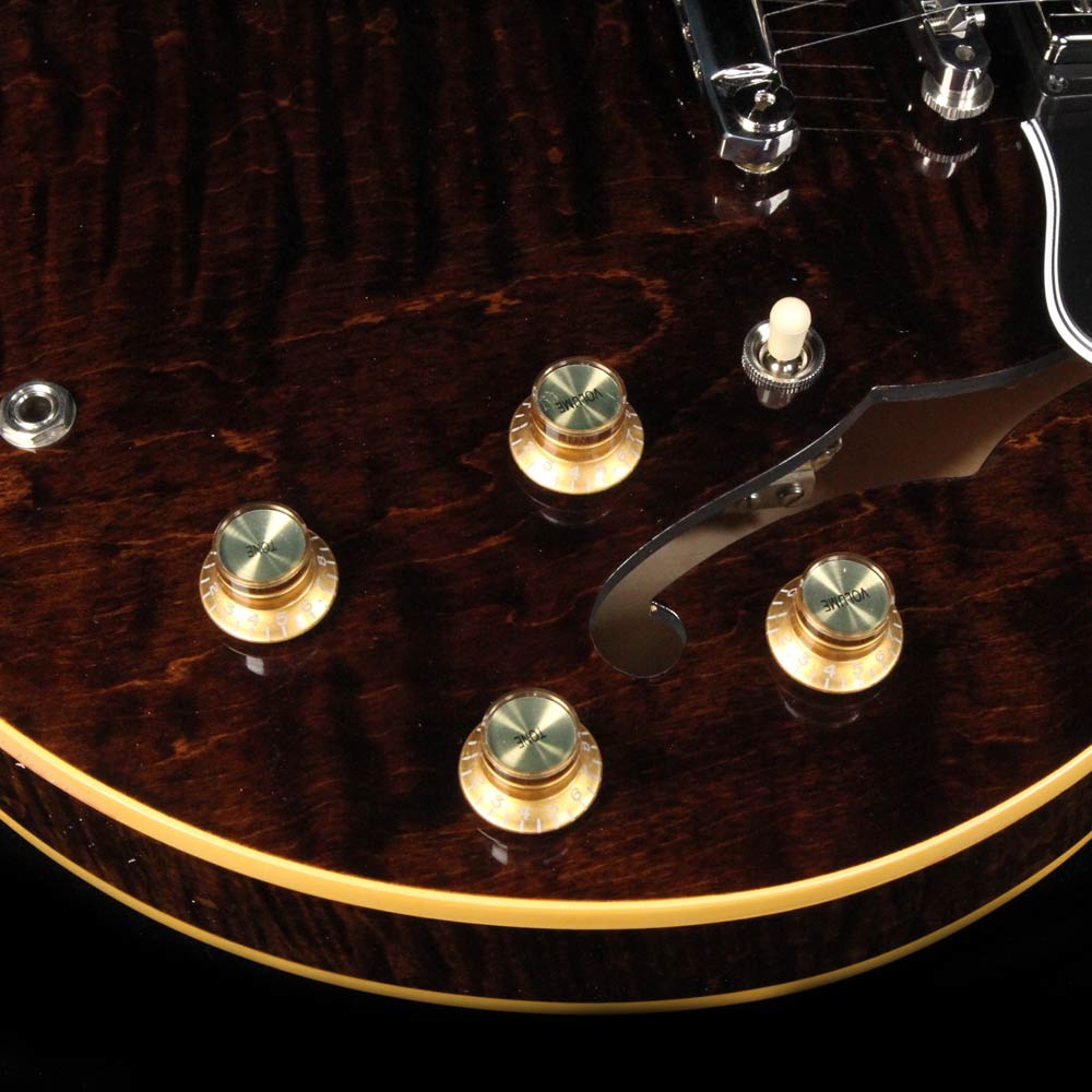 Gibson Memphis Limited Edition ES-335 Figured Electric Guitar Antique Walnut — 5