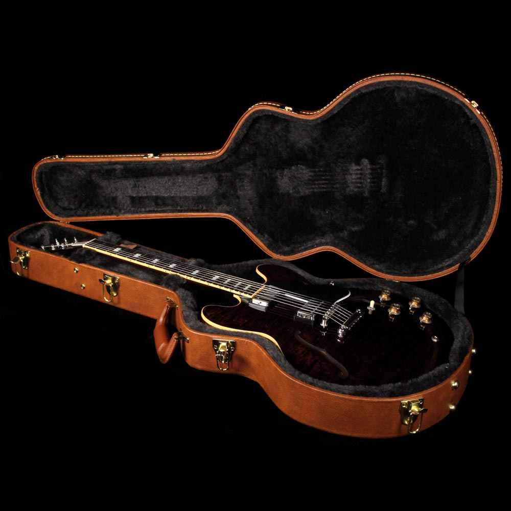 Gibson Memphis Limited Edition ES-335 Figured Electric Guitar Antique Walnut — 8