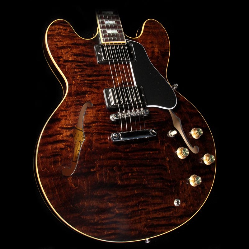 Gibson Memphis Limited Edition ES-335 Figured Electric Guitar Antique Walnut — 1
