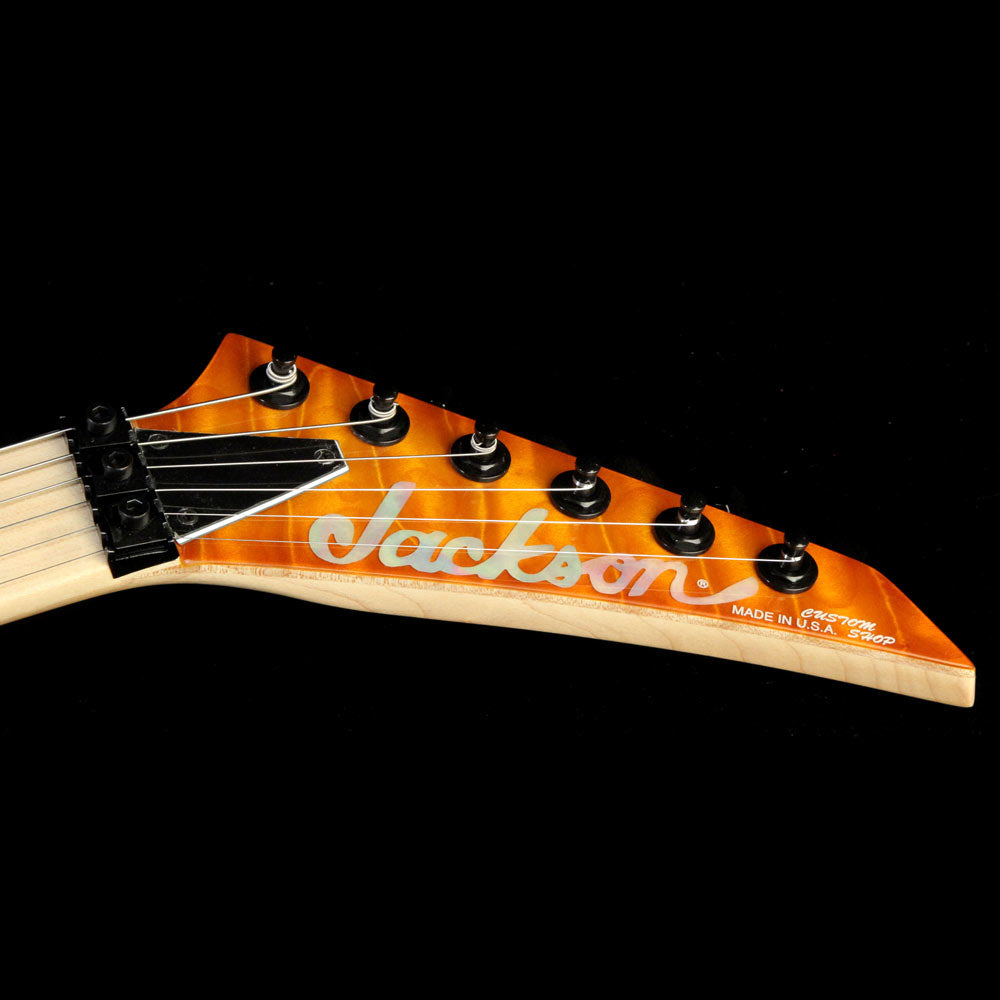 Jackson Custom Shop DK1 Dinky Electric Guitar Amber Sunburst — 4