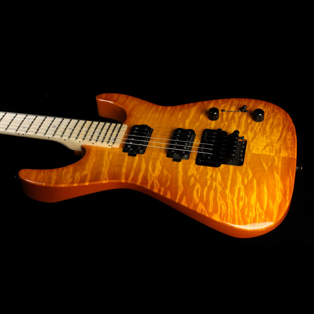 Jackson Custom Shop DK1 Dinky Electric Guitar Amber Sunburst — 5