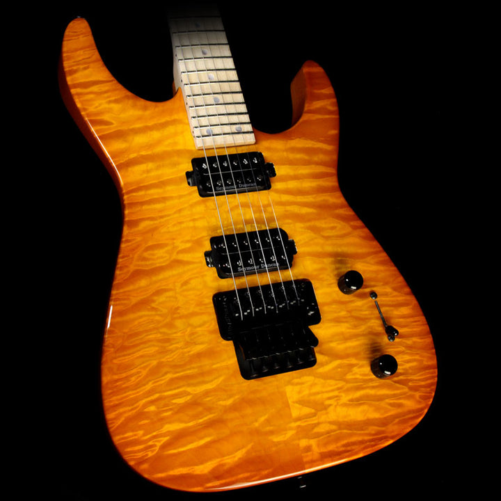 Jackson Custom Shop DK1 Dinky Electric Guitar Amber Sunburst