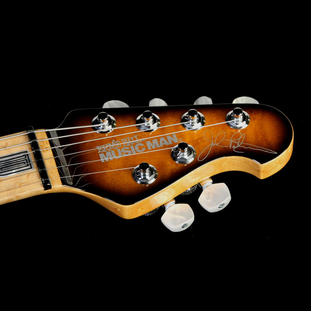 Used 2015 Ernie Ball Music Man Premier Dealer JP6 Piezo Guitar Tobacco Sunburst — 4