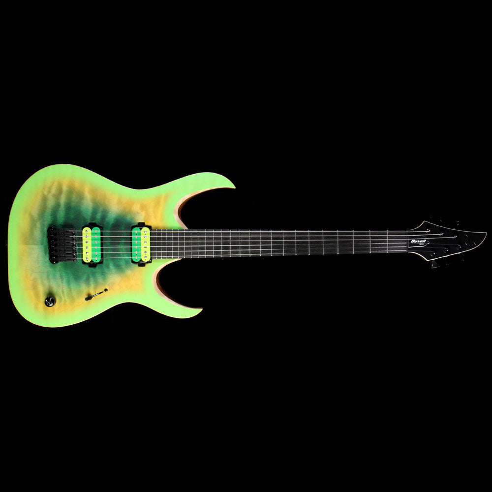 Used 2016 Mayones Duvell QATSI John Browne Signature 6-String Electric Guitar Juice Burst — 2