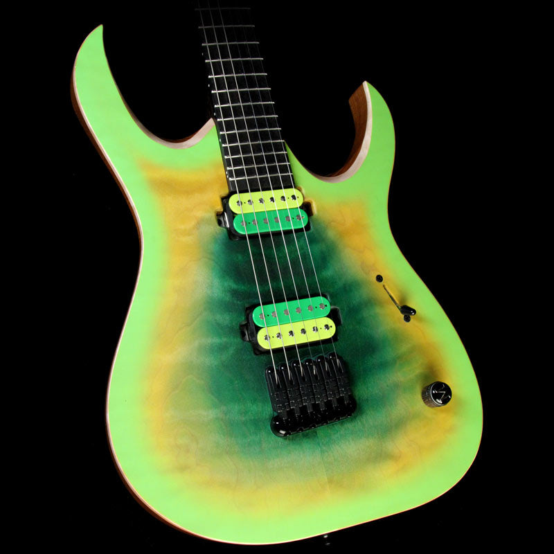 Used 2016 Mayones Duvell QATSI John Browne Signature 6-String Electric Guitar Juice Burst — 1