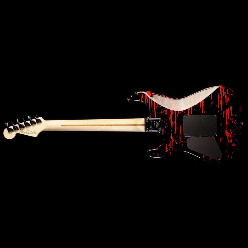 Used Charvel Pro Mod San Dimas Warren DeMartini Signature Blood & Skulls Electric Guitar — 3