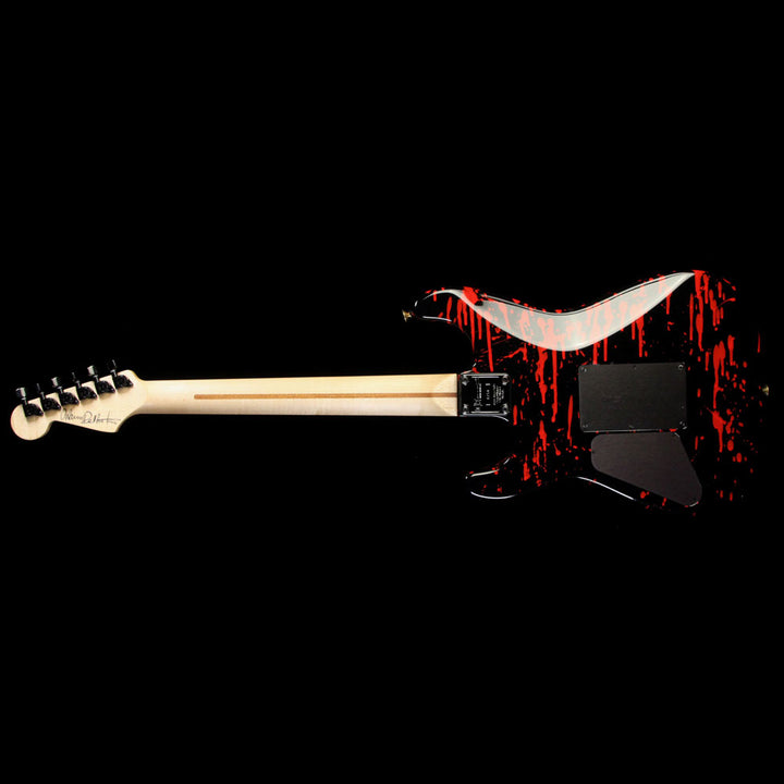 Used Charvel Pro Mod San Dimas Warren DeMartini Signature Blood & Skulls Electric Guitar