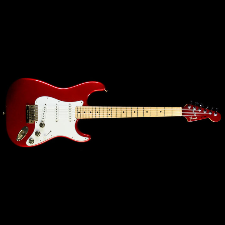 Used 1980 Fender The Strat Electric Guitar Candy Apple Red