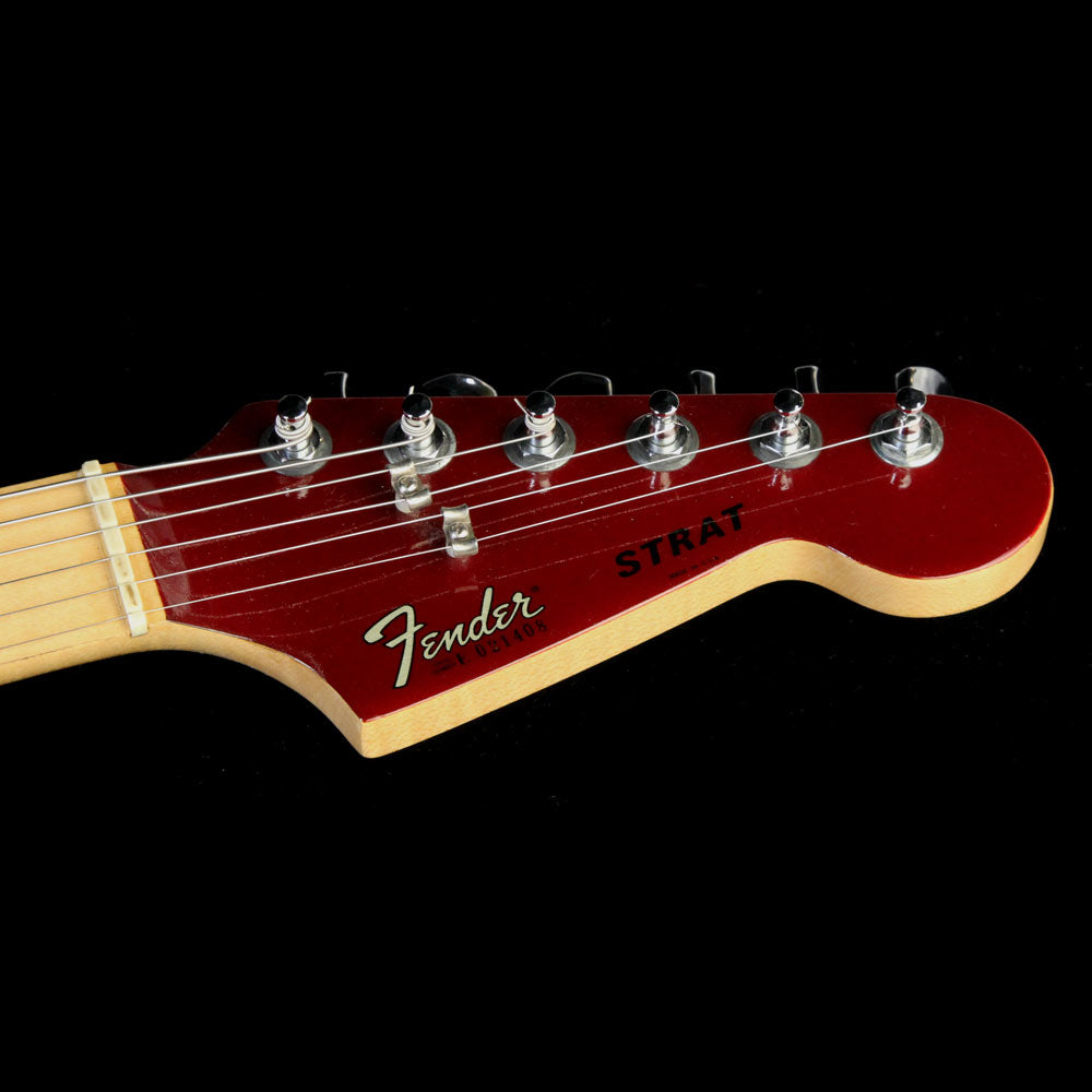 Used 1980 Fender The Strat Electric Guitar Candy Apple Red — 4
