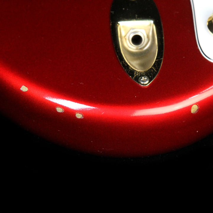 Used 1980 Fender The Strat Electric Guitar Candy Apple Red