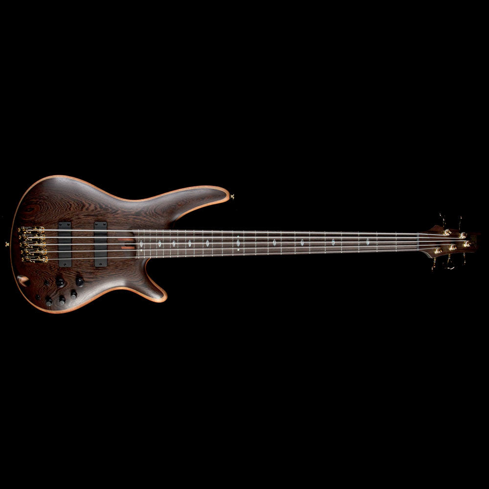 Ibanez Prestige SR5005 5-String Bass Guitar Oil Finish — 2