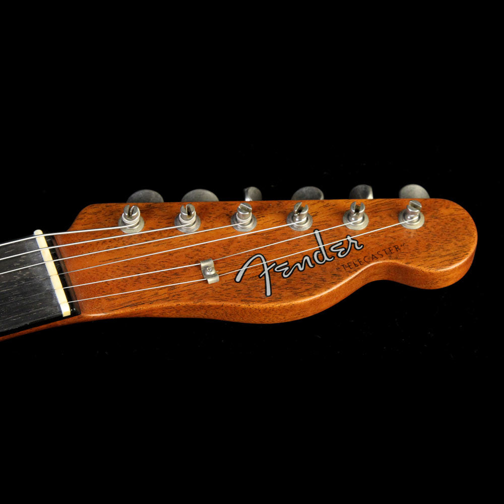 Fender Custom Shop Masterbuilt Yuriy Shishkov Pacific Battle Telecaster Electric Guitar Transparent Green — 4