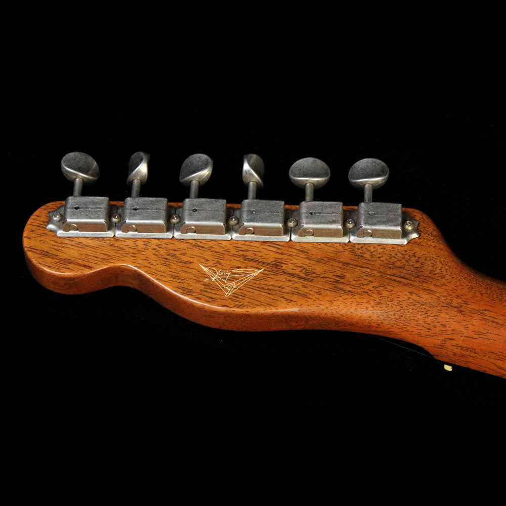 Fender Custom Shop Masterbuilt Yuriy Shishkov Pacific Battle Telecaster Electric Guitar Transparent Green — 5