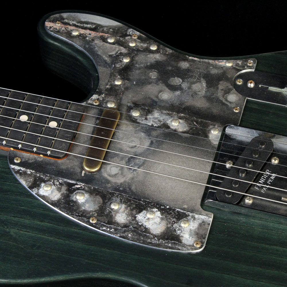 Fender Custom Shop Masterbuilt Yuriy Shishkov Pacific Battle Telecaster Electric Guitar Transparent Green — 6
