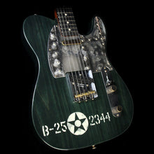 Fender Custom Shop Masterbuilt Yuriy Shishkov Pacific Battle Telecaster Electric Guitar Transparent Green